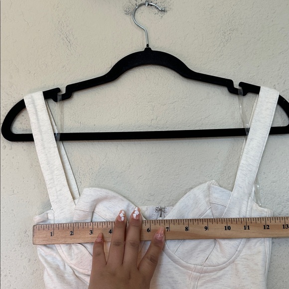 HOUSE OF CB 'Mallen whisper stretch white jersey jumpsuit Soft Loungewear NWOT‎ - Picture 11 of 12